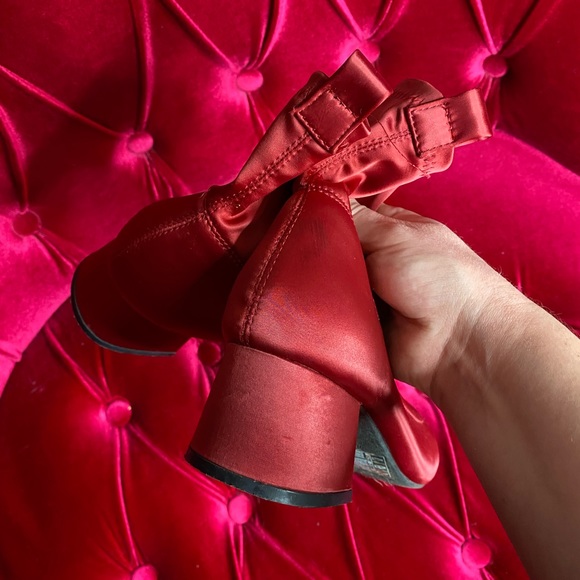 ❤️Red ankle boots❤️ - Picture 2 of 5